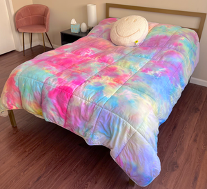 Open image in slideshow, Rainbow Tiedye Bed In A Bag
