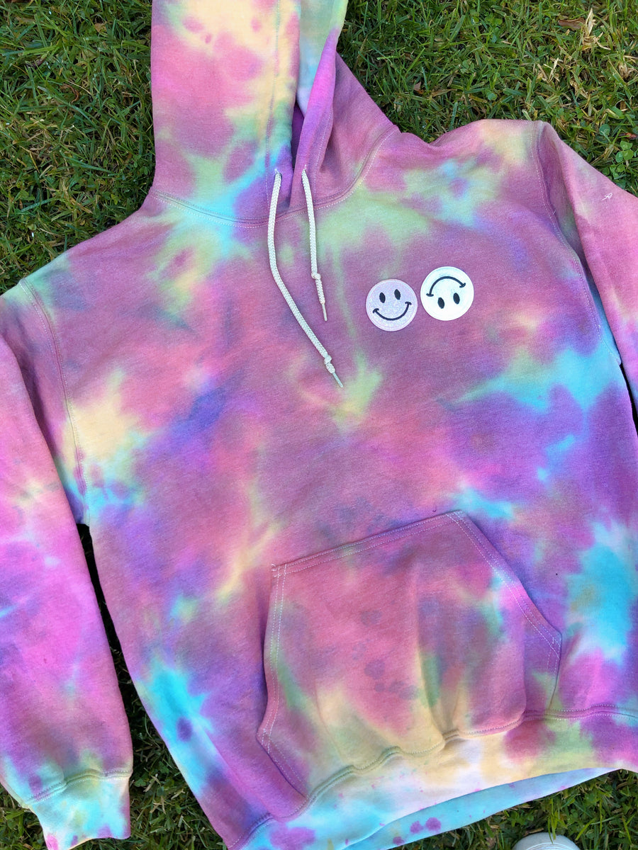 [GRAVER]★ODDSMILE RAINBOW SMILE HOODIE OR-SmileyWarpHoodie-LtBlue.jpg