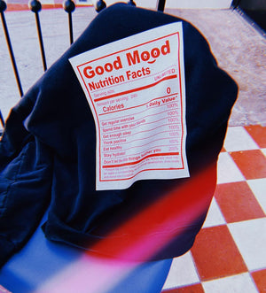 Open image in slideshow, Good Mood Nutrition Print Crewneck
