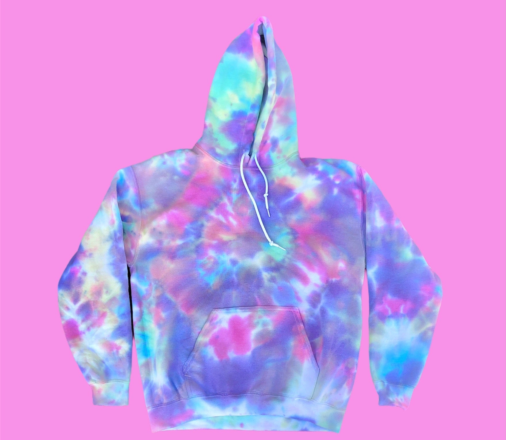 Cotton Candy Tie Dye Hoodie – Youngwildandserene