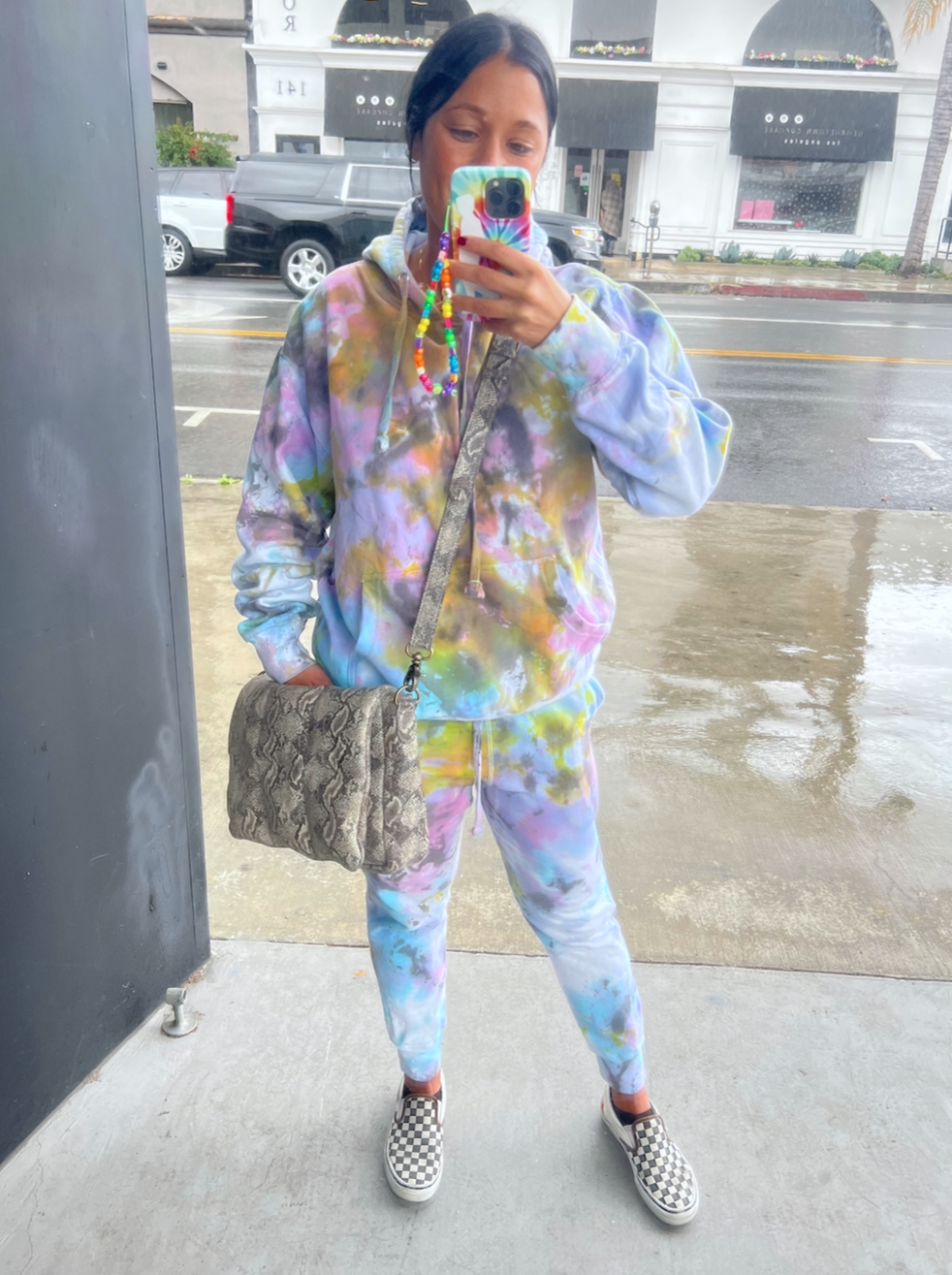 Hoodie tie discount dye lounge set