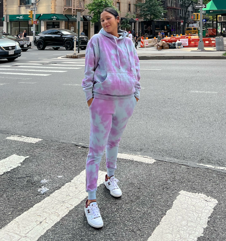 Matching tie online dye tracksuit